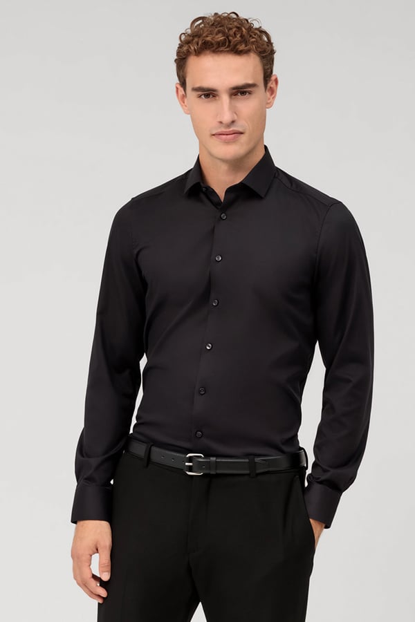 ΠΟΥΚΑΜΙΣΟ OLYMP - 68 ΜΑΥΡΟ